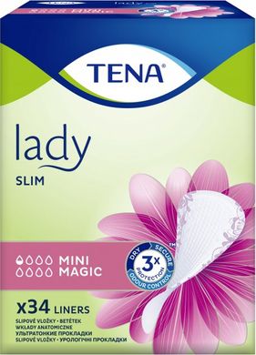 Урологические прокладки Tena Lady Slim Mini Magic 34 шт