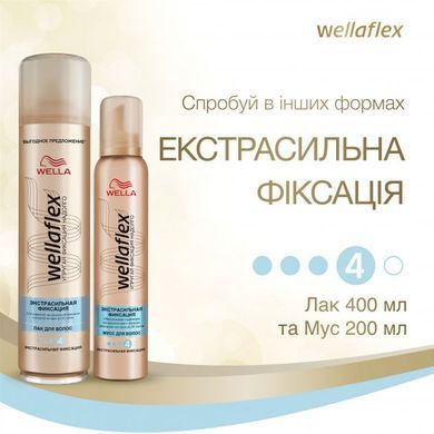 Лак для волос Wella Wellaflex Экстрасильная фиксация 250 мл