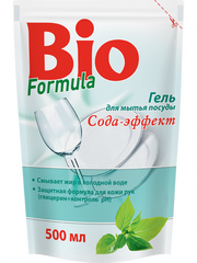 Гель для миття посуду Bio Formula Сода-ефект 500 мл