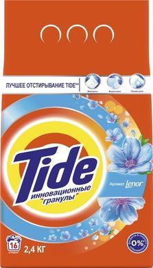 Пральний порошок Tide Lenor Touch of Scent 2.4 кг