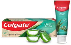 Зубна паста натурального походження Colgate Турбота про ясна З алое вера для захисту ясен 75 мл