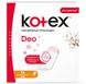 Ежедневные гигиенические прокладки Kotex Normal Plus Deo 56 шт.