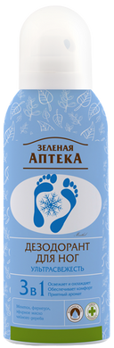 Дезодорант для ніг Зелена Аптека охолоджувальний 150 мл