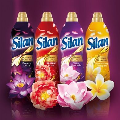 Ополіскувач для білизни Silan Аромотерапія Чуттєва троянда 800 мл