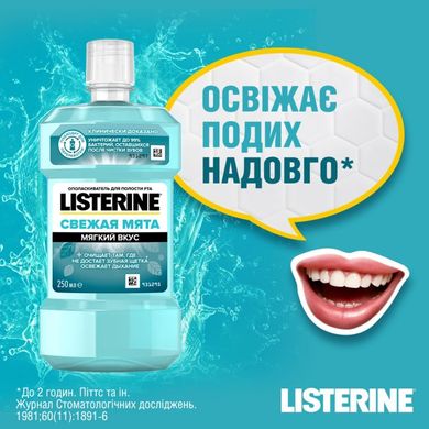 Ополаскиватель для ротовой полости Listerine Свежая мята 250 мл