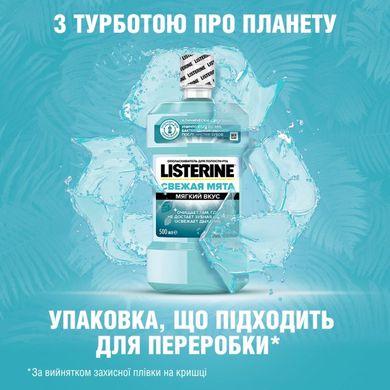 Ополіскувач для ротової порожнини Listerine Свіжа м'ята 250 мл