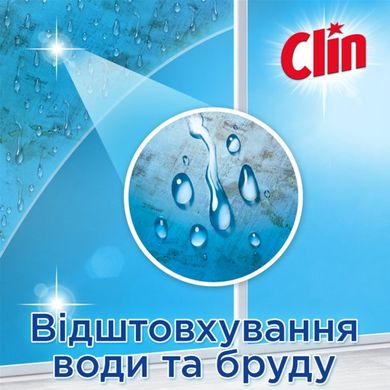 Засіб для миття вікон і скла Clin Блакитний запаска 500 мл