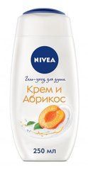 Гель-догляд для душу Nivea Крем Абрикос з маслом абрикосових кісточок 250 мл