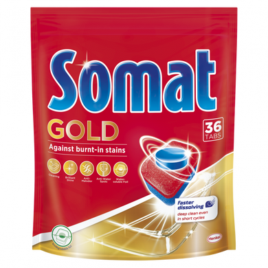 Таблетки для посудомоечной машины Somat Gold 36 шт.