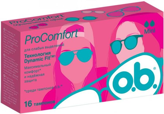 Тампони o.b. ProComfort Mini 16 шт