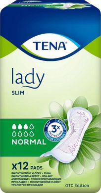 Урологічні прокладки Tena Lady Slim Normal 12 шт.