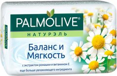 Мыло Palmolive Натурэль Баланс и мягкость с экстрактом ромашки и витамином Е 90 г