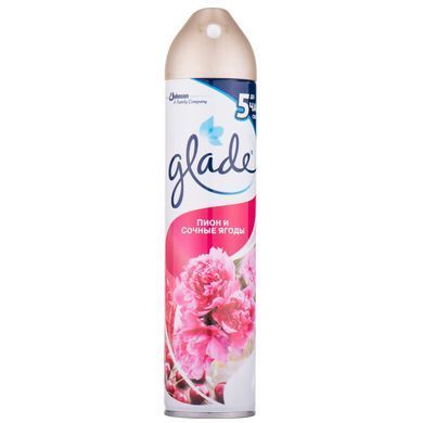 Освежитель воздуха Glade Пион и Сочные ягоды 300 мл